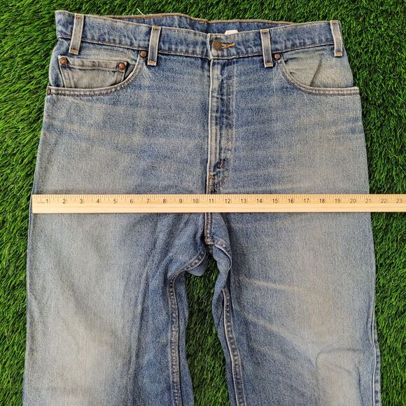 Vintage LEVIS 540 Relaxed Jeans 34x29 (36x29) Blue - Picture 10 of 16